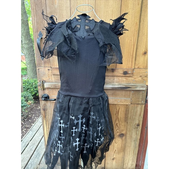 Gothic Baby Doll Dark Angel Costume Women’s M 10/12 - Picture 4 of 4